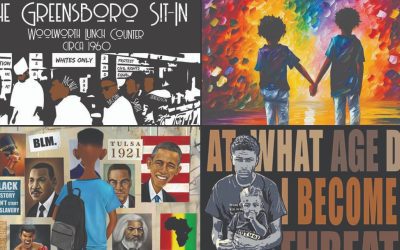 Black History Month Art from ‘Embracing Our Differences’