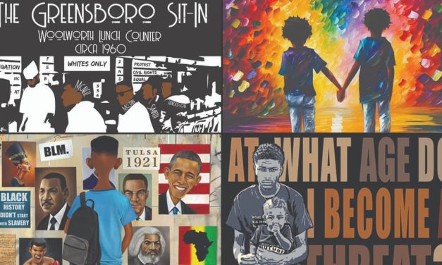 Black History Month Art from ‘Embracing Our Differences’