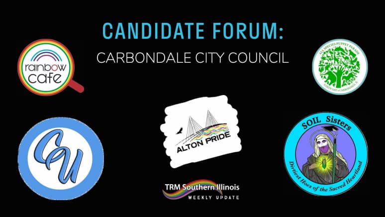 Carbondale candidates turn out for LGBTQ forum, plus puppet-making, prom attire, three big Rainbow Cafe events, more