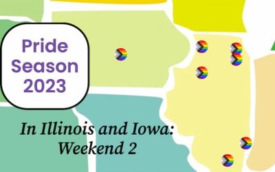 Capital City Pride in Iowa, plus six Illinois Pride fests from Galena to Carbondale, for second weekend of Pride Month