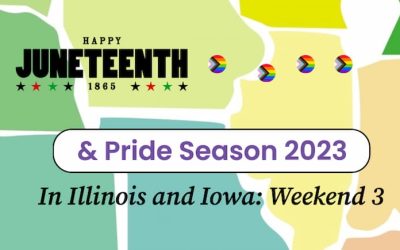 Four major Pride fests this weekend; Juneteenth celebrations include online events like Accessible Juneteenth