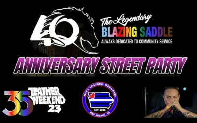 The Blazing Saddle anniversary, Iowa Leather Weekend converge on Des Moines