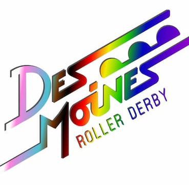 Des Moines Roller Derby logo