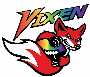 Minnesota Vixen women's tackle football team logo