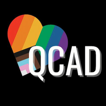 QCAD Out for Good logo