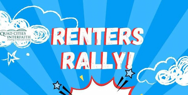 Renters Rally in Davenport