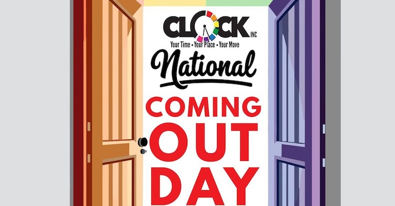 National Coming Out Day at Clock Inc.