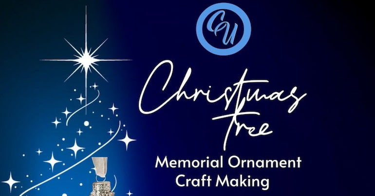 Memorial Ornament making with Carbondale United