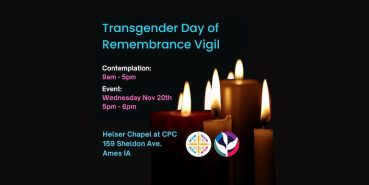 Transgender Day of Remembrance in Ames