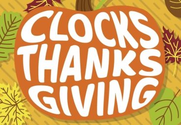 Clocks Thanksgiving