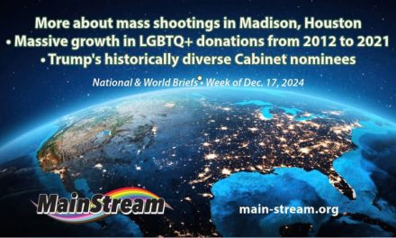 Mass shootings in Madison, Houston // Trump’s surprisingly diverse nominees // Growth in giving to LGBTQ+ groups