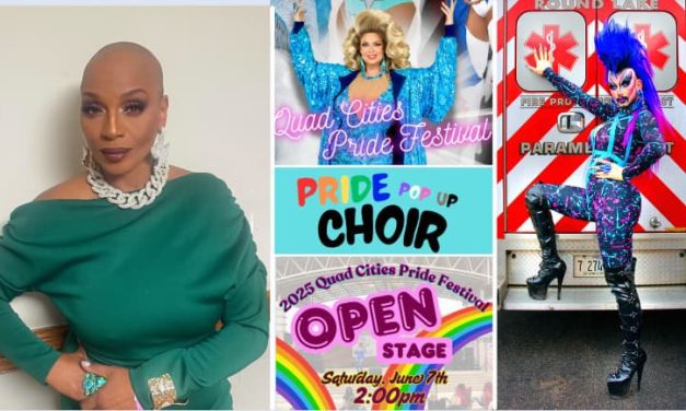 Diverse entertainment at 2025 Quad Cities Pride Fest this weekend