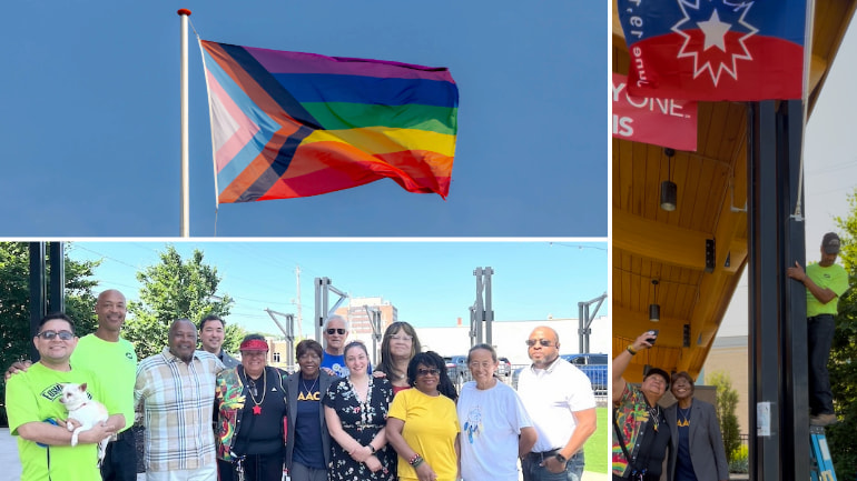 LGBTQ Pride flag ceremony in East Moline is about broad recognition of diversity and a groundbreaking flag policy