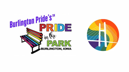 logos of Burlington Pride groups