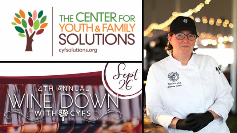 Wine Down Friday helps fund CYFS foster outreach as nationwide foster shortage builds
