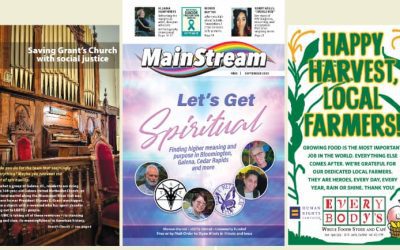 ‘Let’s Get Spiritual’ with September 2025 edition of MainStream, now available in 475 spots throughout Illinois, Iowa