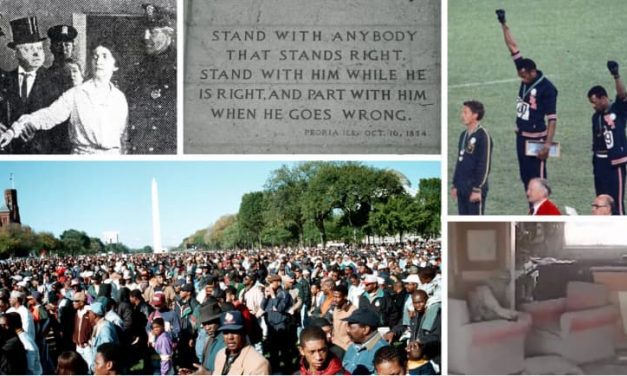 October 16 in History: Planned Parenthood forms, Lincoln gives his “Peoria speech,” an Olympic protest, the Million Man March, Hamas leader killed, more