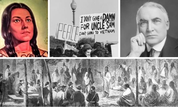 October 21 in history: A treaty that leads to displacement, a historic stand against lynching, a historic anti-war march, more