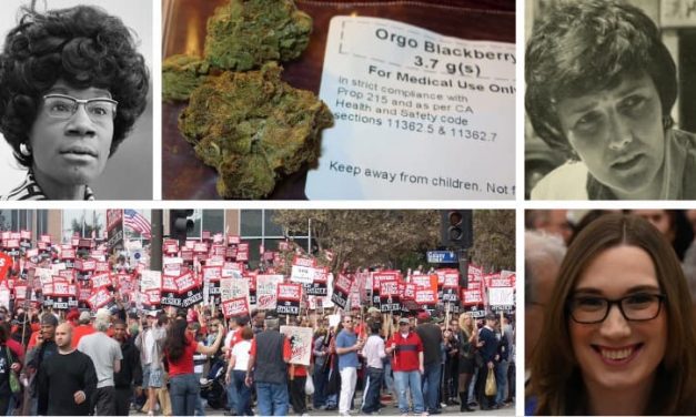 November 5 in History: Shirley Chisholm, Elaine Noble, Sarah McBride make history while California leads in medical marijuana, plus more