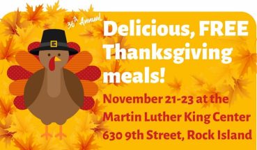 Thanksgiving Meals at MLK Rock Island 2025