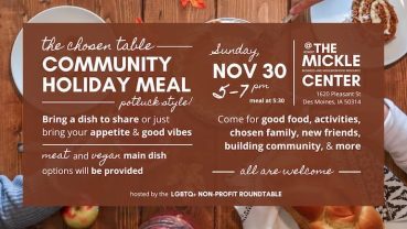 The Chosen Table Community Holiday Meal