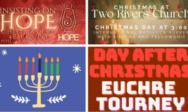 More than three dozen alternative winter holiday events in 15 communities across Illinois, Iowa