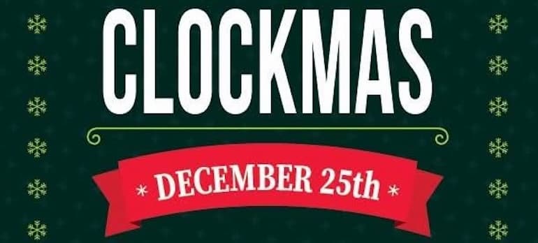 Clockmas Rock Island
