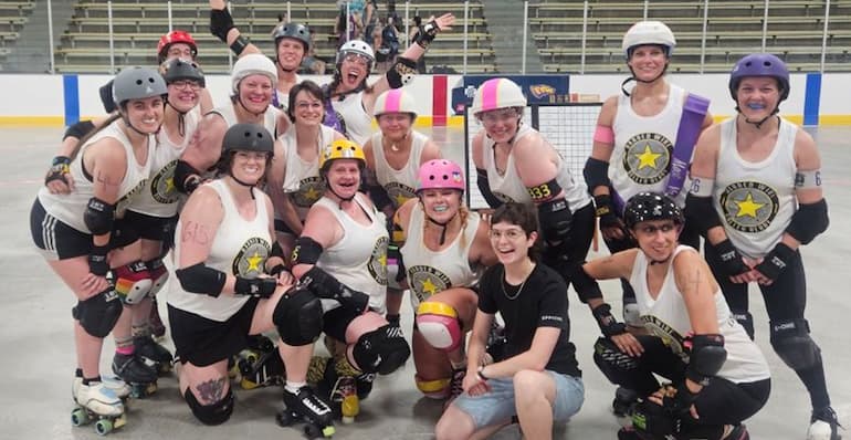 Barbed Wire Roller Derby in DeKalb
