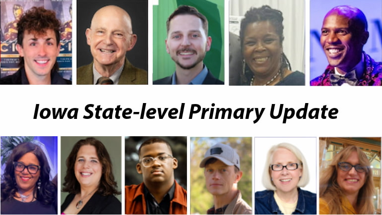 Croken v. Peters in eastern Iowa, three first-time candidates face off for central Iowa Democratic nod, more