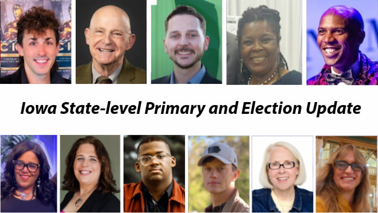 Croken versus Peters in eastern Iowa, three first-time candidates face off for central Iowa Democratic nod, more