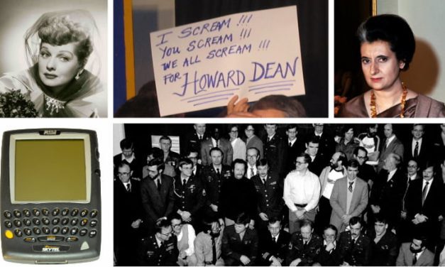 January 19 in history: childbirth on “I Love Lucy,” Indira Gandhi makes history, PGA drops all-white policy, “Dean scream” in Iowa, more