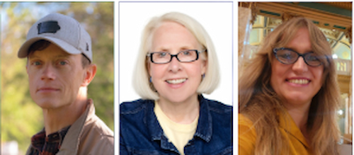 Rob Sand, Julie Stauch, and Sondra Wilson