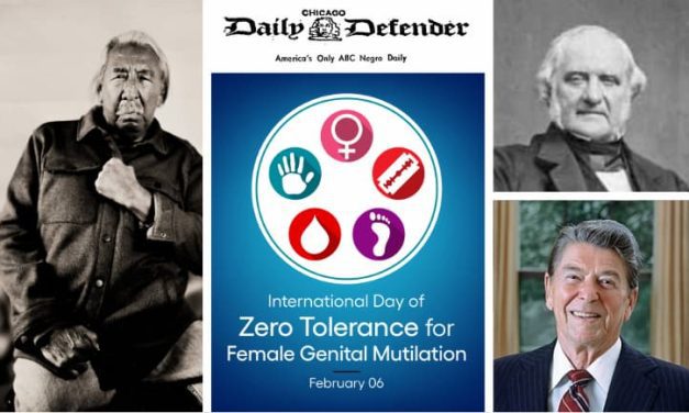 February 6 in History: relocation of freed slaves begins, Reagan Doctrine emerges, female mutilation defied worldwide, more