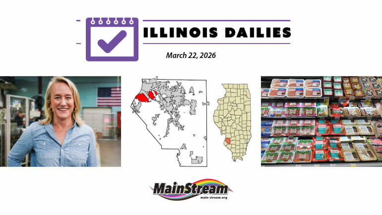 Illinois Dailies for 3-22-26: alternative protein, Cahokia Heights and water quality, Nikki Budzinski’s win