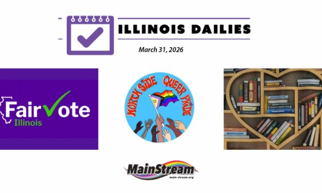 Dems want ranked choice voting, Book Bazaar starts Wednesday, North Side Queer Pride survey: Illinois Dailies for 3-31-26