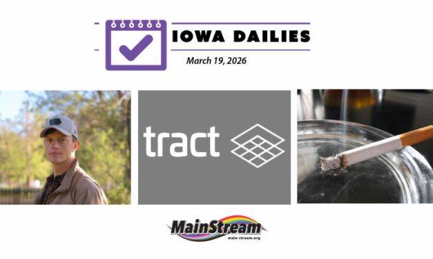 Iowa Dailies for 3-19-26: Rob Sand news, Norwalk data center, tobacco tax support