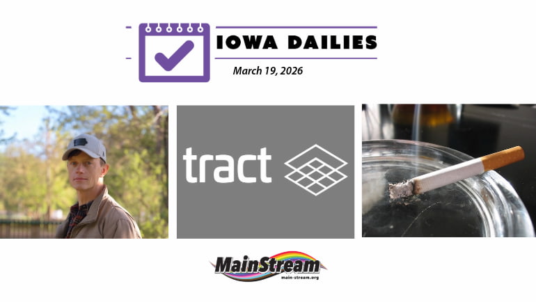 Iowa Dailies for 3-19-26: Rob Sand news, Norwalk data center, tobacco tax support