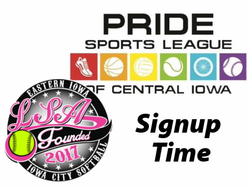 LSA of Iowa and Pride Sports League