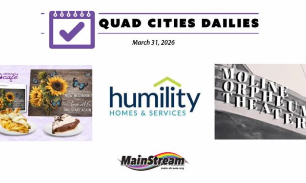 Humility Homes raises $2.7 million, Puzzle & Pie Wednesdays, Orpheum Theater restoration: Quad Cities Dailies for 3-31-26