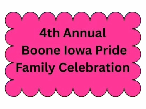 Boone Iowa Pride
