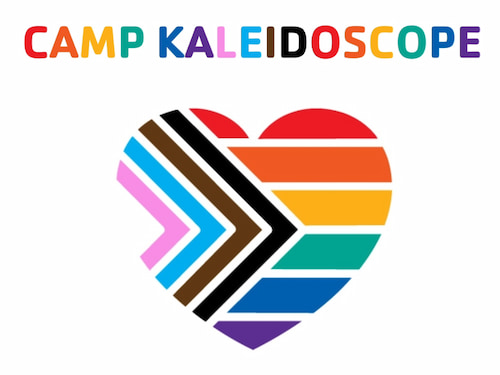 Camp Kaleidoscope words with heart