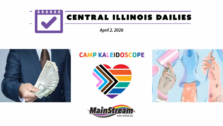 LGBTQ+-affirming youth camp, TDOV in Springfield Saturday, corporate money in elections: Central Illinois Dailies for 4-2-26