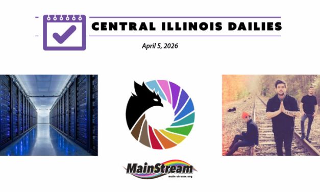 Data centers raise concern, Phoenix Center funding loss, emo rock from The Spill Canvas: Central Illinois Dailies for 4-5-26