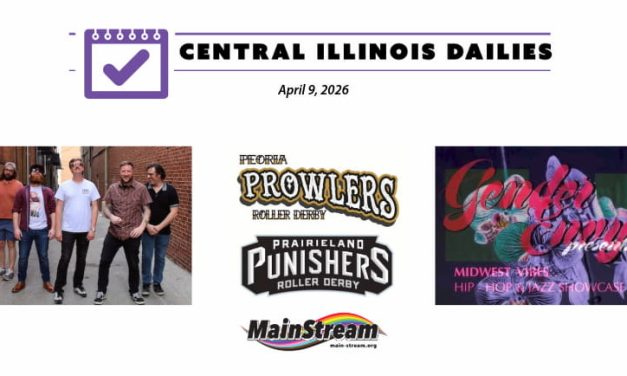 Midnight Miles debuts alt-country album, Midwest Vibes with hip-hop and jazz, Roller derby season opener: Central Illinois Dailies for 4-9-26