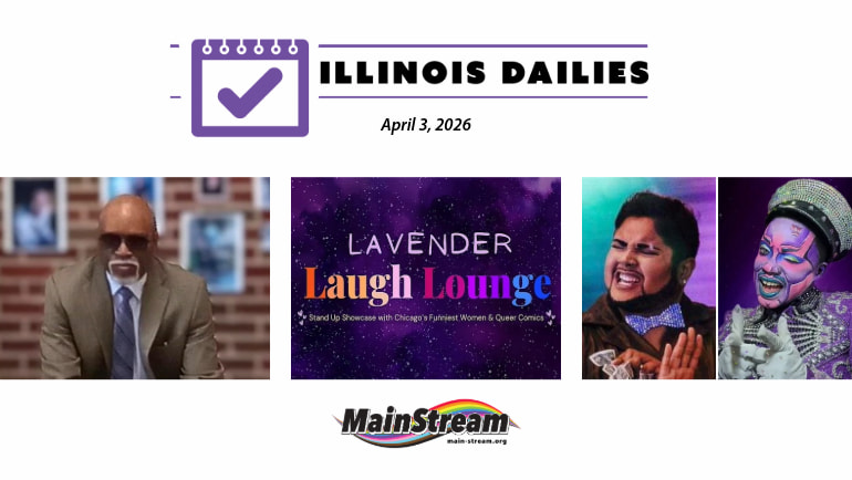 New leader for Black Lives Matter Lake County, sober queer comedy, all kings show in Rockford: Illinois Dailies for 4-3-26