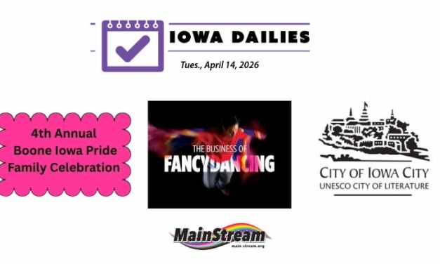 ‘The Business of Fancydancing’ at FilmScene, housing help in Johnson County, Boone Pride festival Saturday: Iowa Dailies for 4-13-26