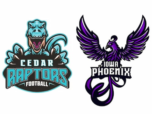 Cedar Raptors and Iowa Phoenix