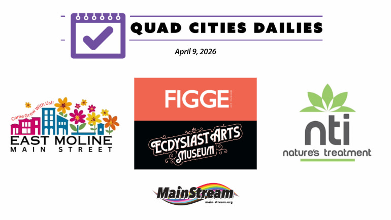 Gogo dancing in Davenport, NTI project breaks ground, East Moline hosts Saturday ‘sip and shop:’ Quad Cities Dailies for 4-9-26