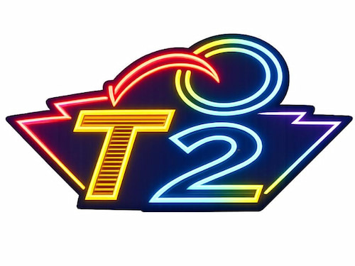 Together on 2nd logo on white background