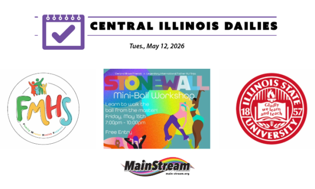 Tails and Trails mental health walk, Mini-Ball workshop, ISU workers settle strike: Central Illinois Dailies for 5-12-26